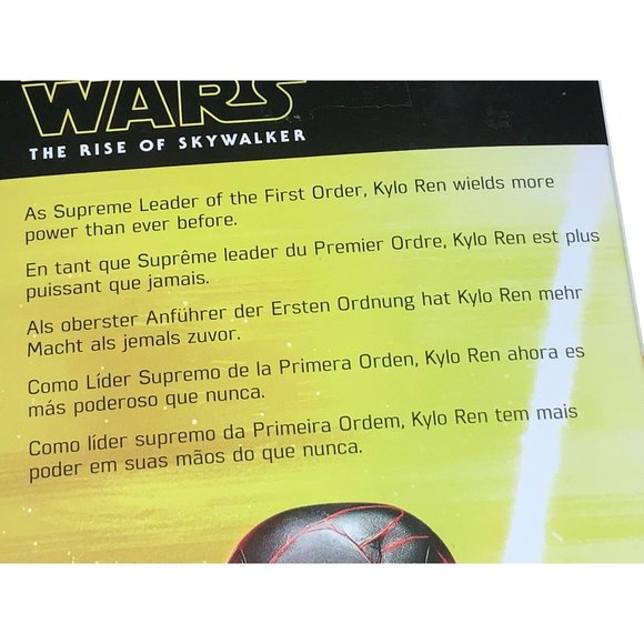 Star Wars The Rise Of Skywalker Supreme Leader Kylo Ren 12 Inch Figure - Picture 8 of 10